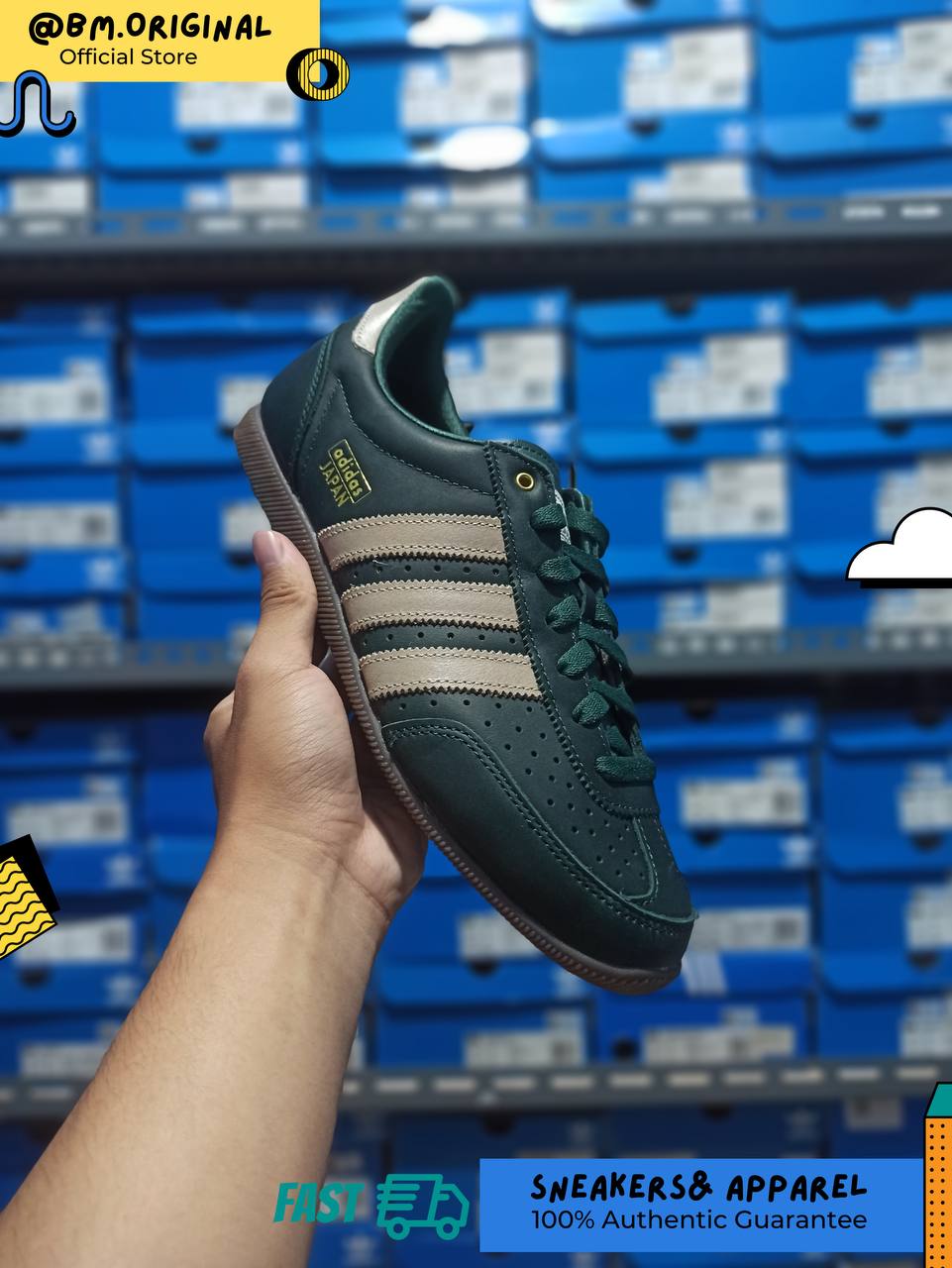Adidas Japan City Series Mineral Green Crystal Sand Wonder White IG4278