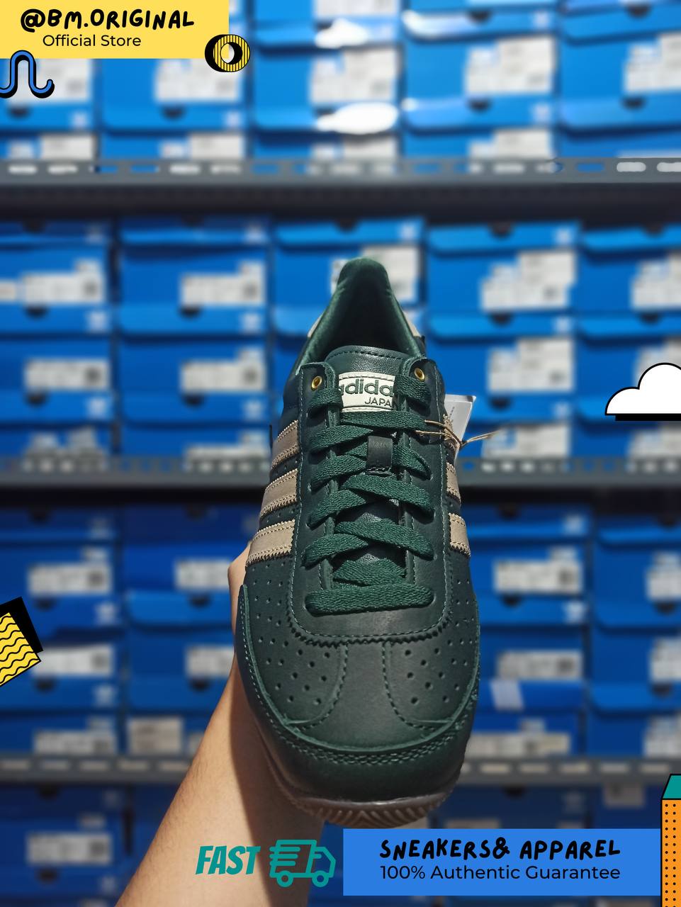 Adidas Japan City Series Mineral Green Crystal Sand Wonder White IG4278