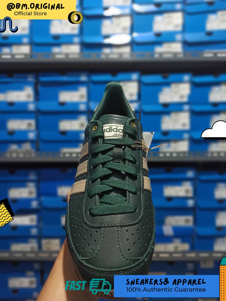 Adidas Japan City Series Mineral Green Crystal Sand Wonder White IG4278