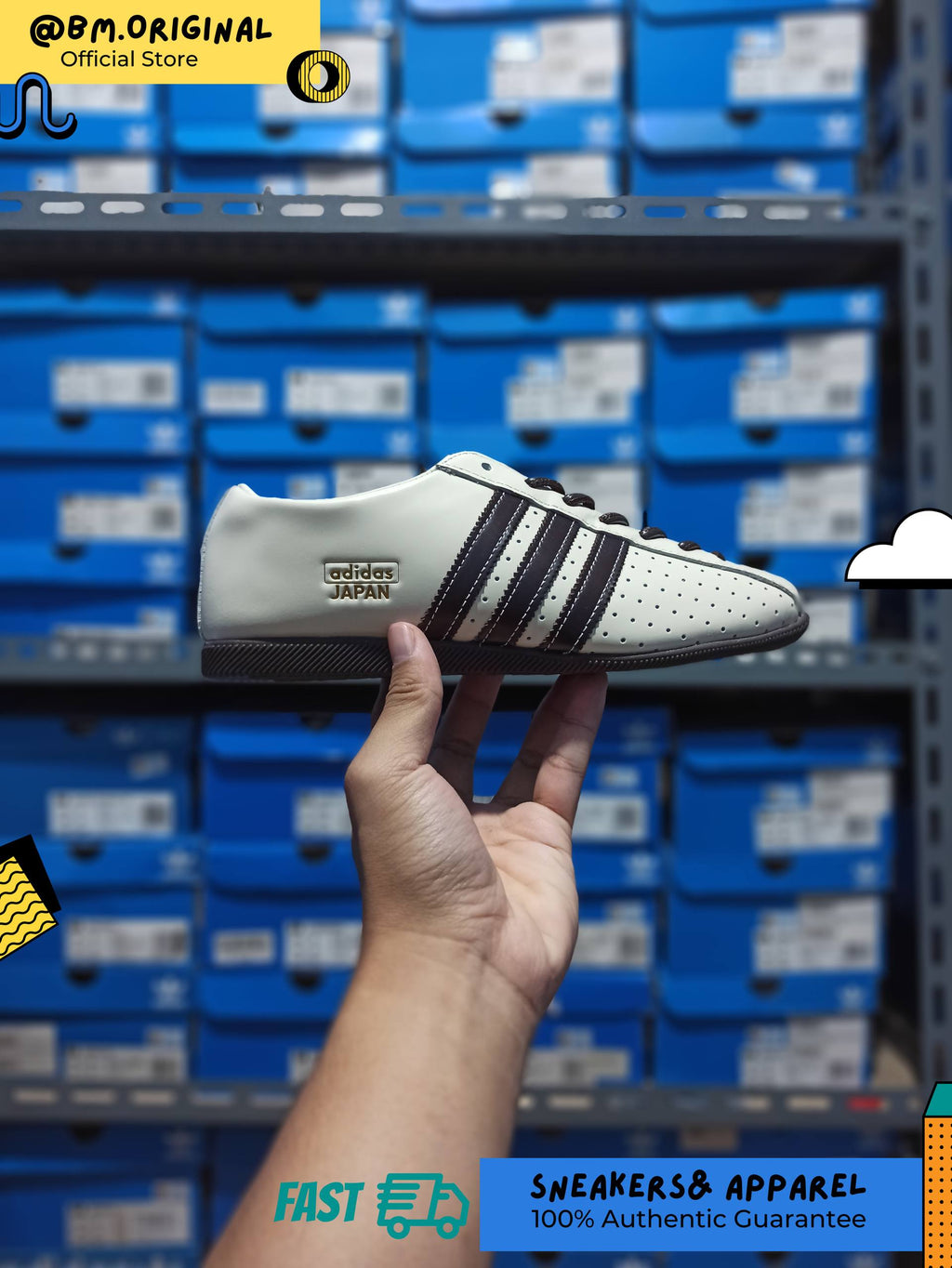 Adidas Japan LUX Cream White Aurora Coffee Gold Metallic KI6694