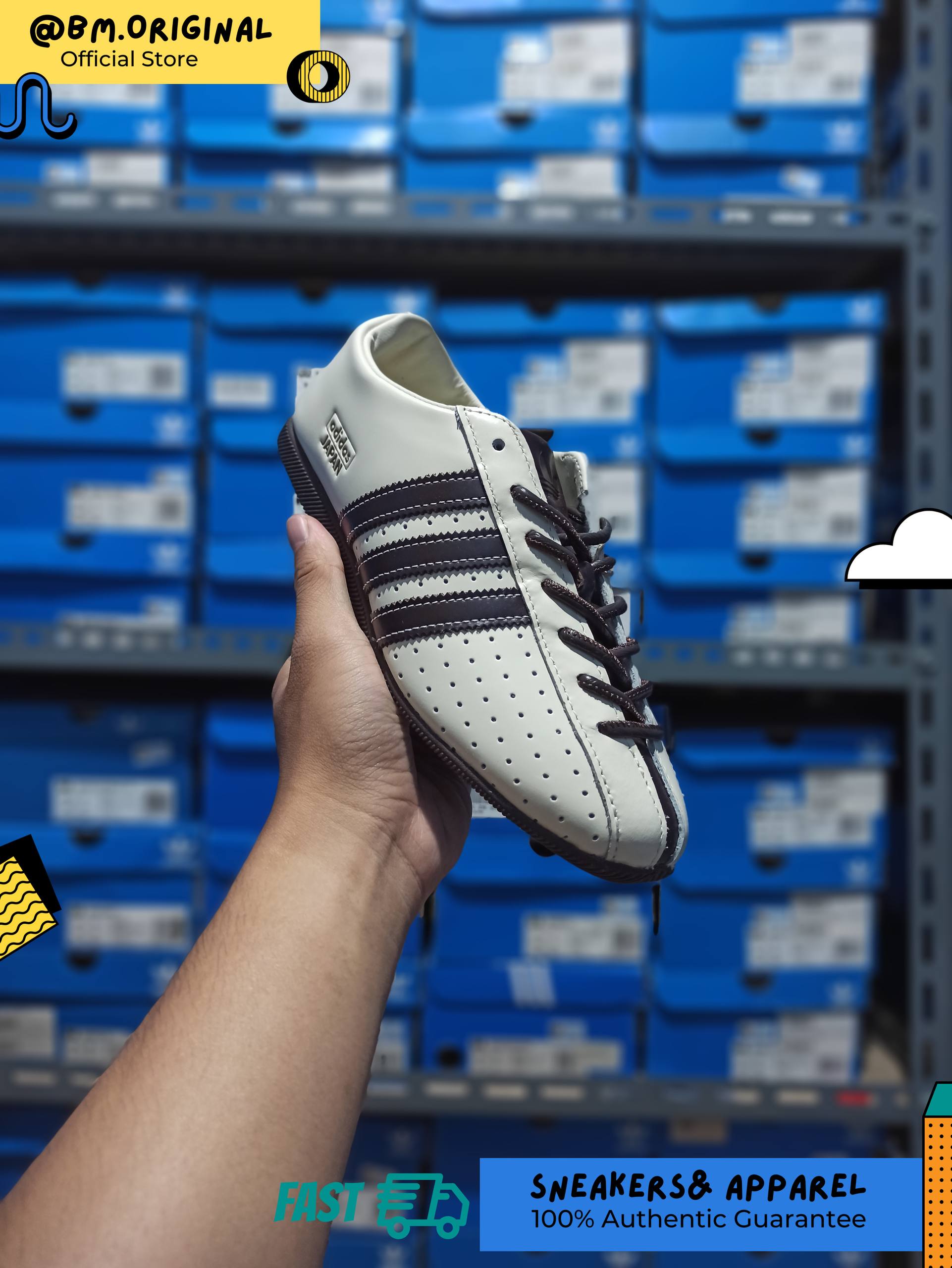 Adidas Japan LUX Cream White Aurora Coffee Gold Metallic KI6694