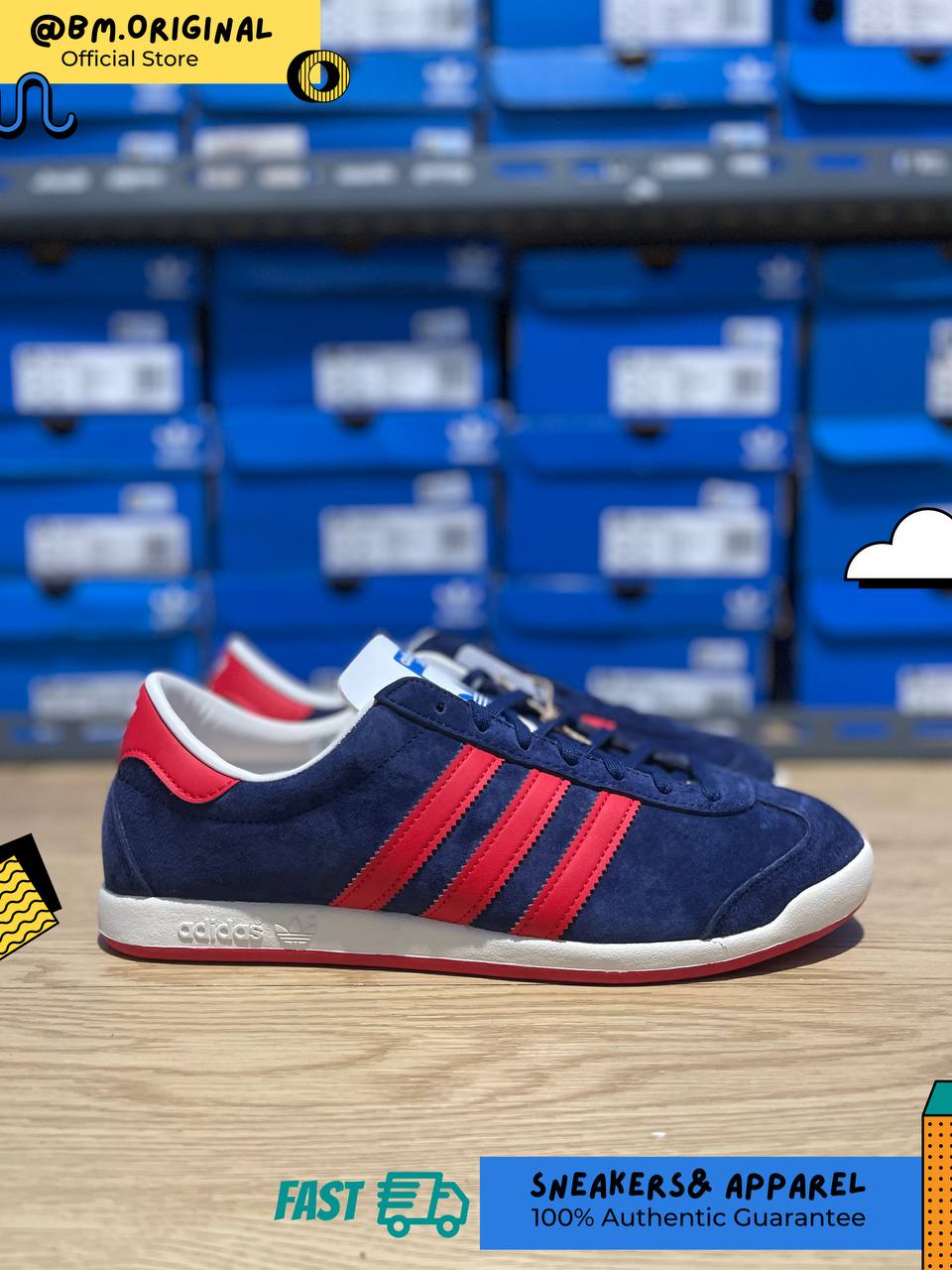 Adidas Java Island Series Night Sky Viva Red White IG1811