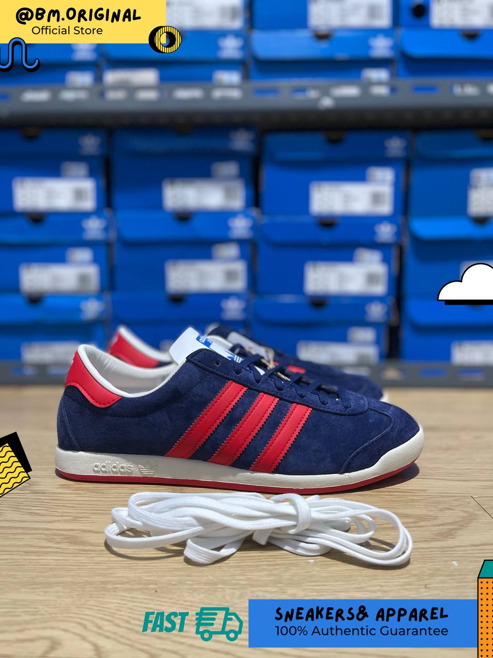 Adidas Java Island Series Night Sky Viva Red White IG1811