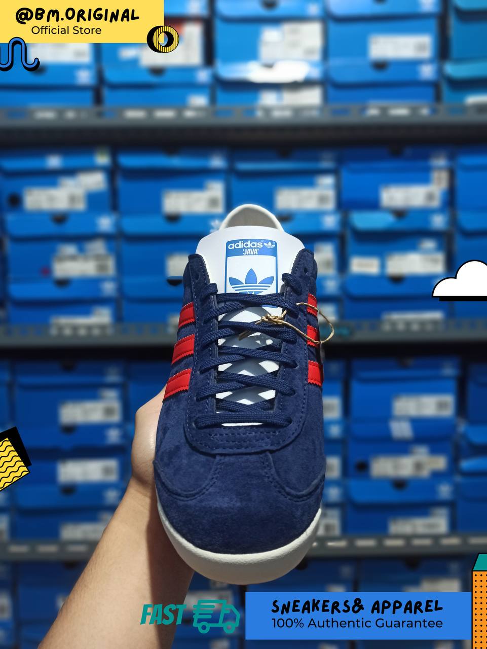 Adidas Java Island Series Night Sky Viva Red White IG1811