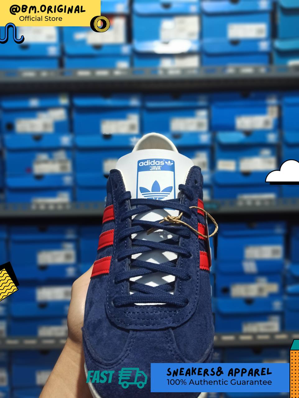 Adidas Java Island Series Night Sky Viva Red White IG1811