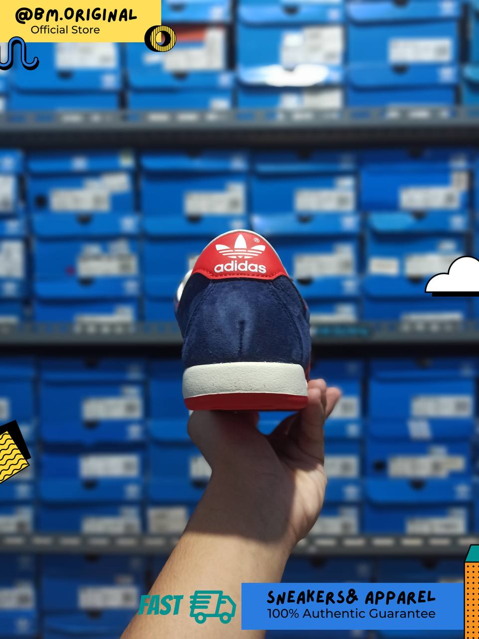 Adidas Java Island Series Night Sky Viva Red White IG1811