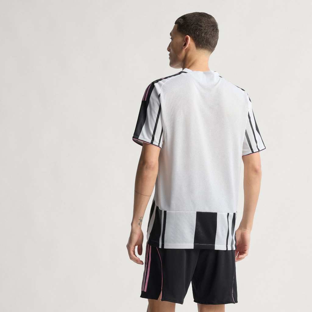Adidas Juventus 25/26 Home Authentic Jersey White Black JJ4314
