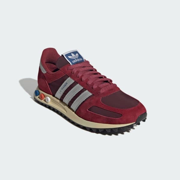 Adidas LA Trainer Noble Maroon Silver Metallic Maroon JQ5715