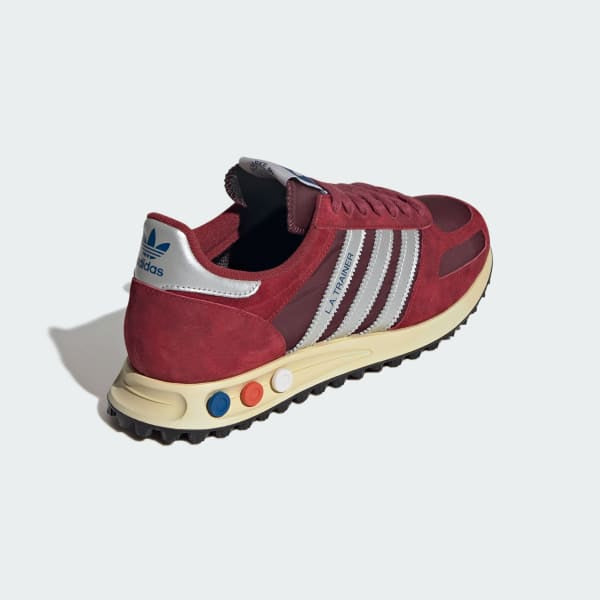 Adidas LA Trainer Noble Maroon Silver Metallic Maroon JQ5715