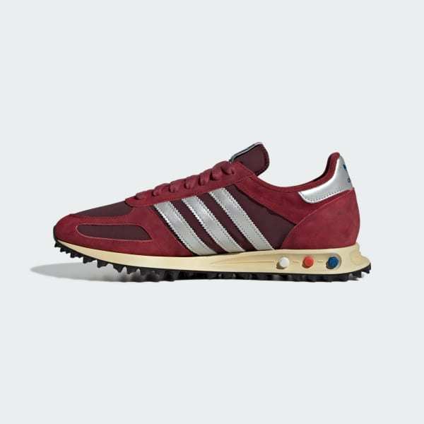 Adidas LA Trainer Noble Maroon Silver Metallic Maroon JQ5715