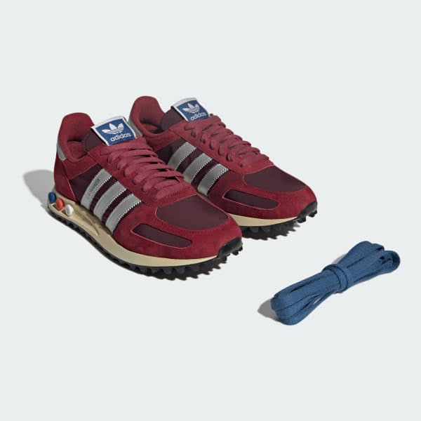 Adidas LA Trainer Noble Maroon Silver Metallic Maroon JQ5715