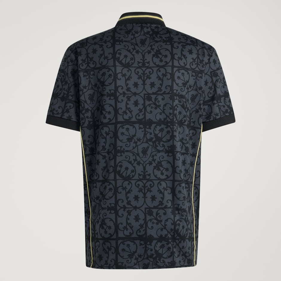 Adidas Liverpool 2025/2026 Jersey Lifestyler Carbon Halo Gold JW5462