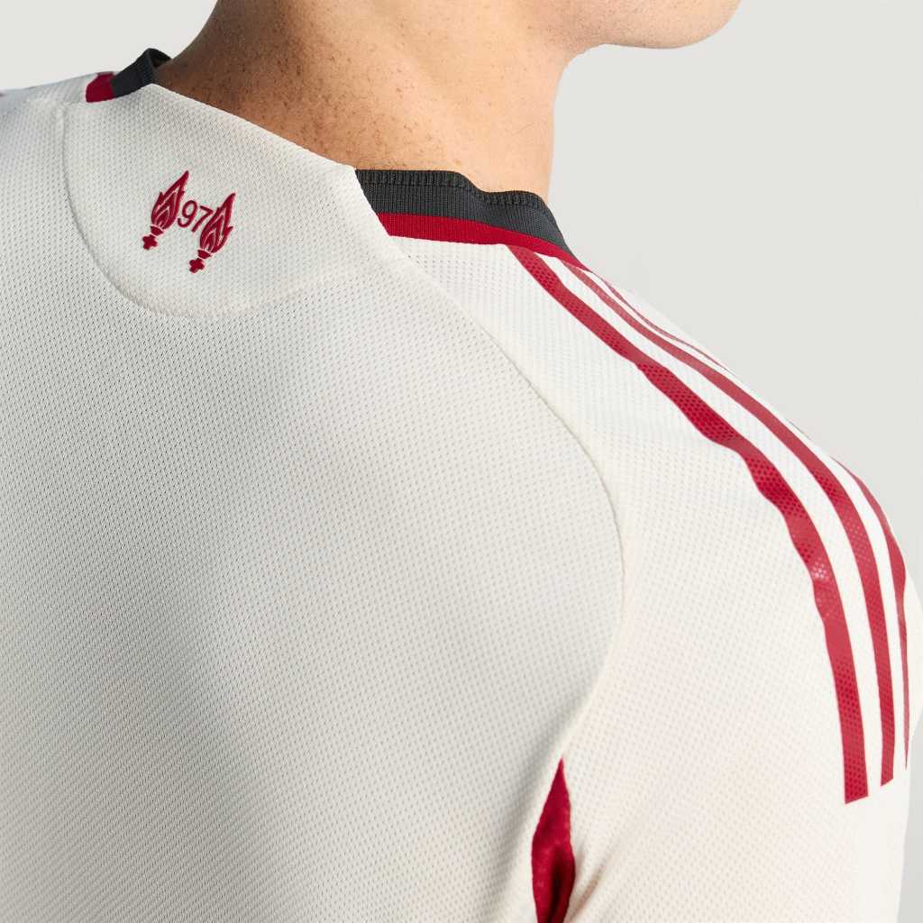 Adidas Liverpool 25/26 Away Authentic Jersey Wonder White JV6488