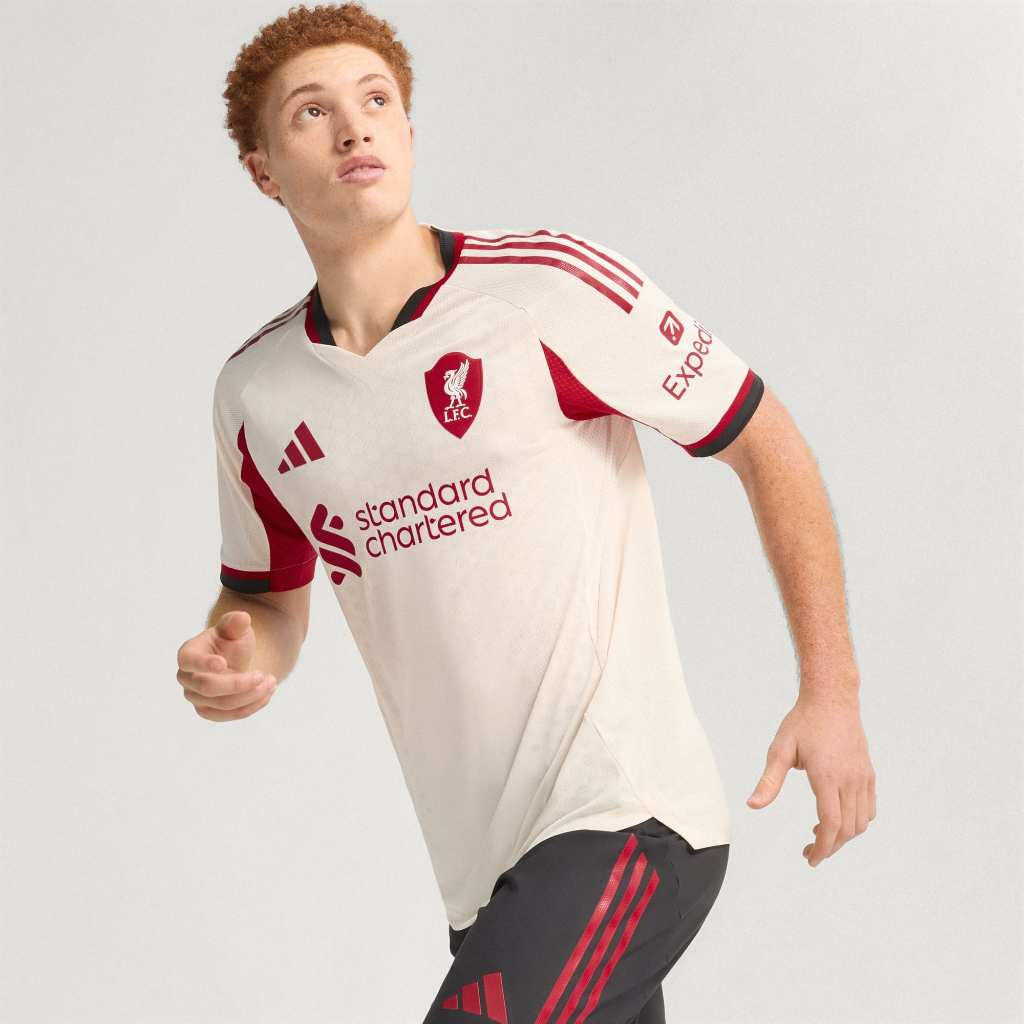 Adidas Liverpool 25/26 Away Authentic Jersey Wonder White JV6488