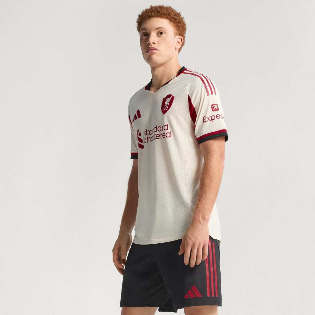 Adidas Liverpool 25/26 Away Authentic Jersey Wonder White JV6488