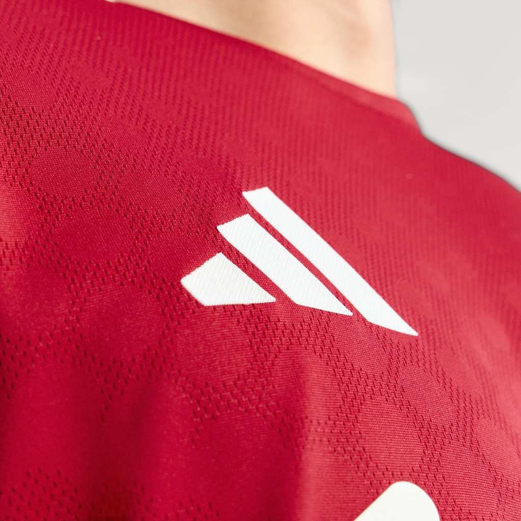 Adidas Liverpool 25/26 Home Authentic Jersey Strawberry Red JY4237