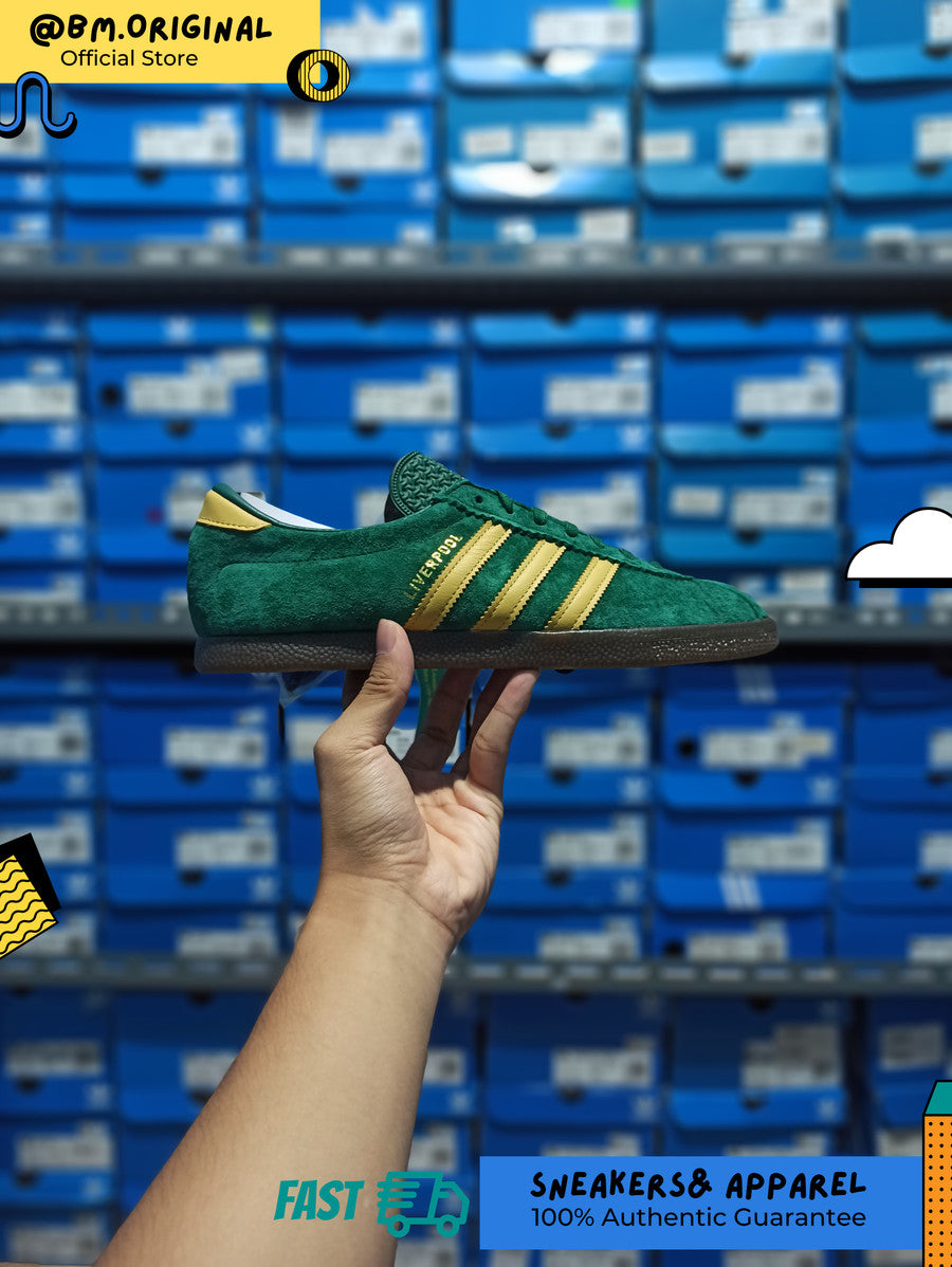 Adidas Liverpool City Series 1/2020 Green GOLD ORIGINAL FW6374