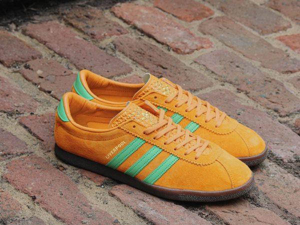Adidas Liverpool City Series Bold Orange Energy Green Gum 1/2025 JS1353