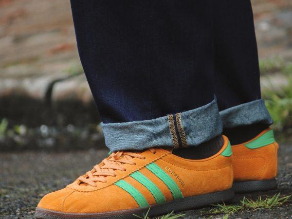 Adidas Liverpool City Series Bold Orange Energy Green Gum 1/2025 JS1353