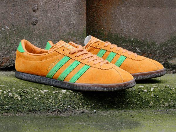 Adidas Liverpool City Series Bold Orange Energy Green Gum 1/2025 JS1353