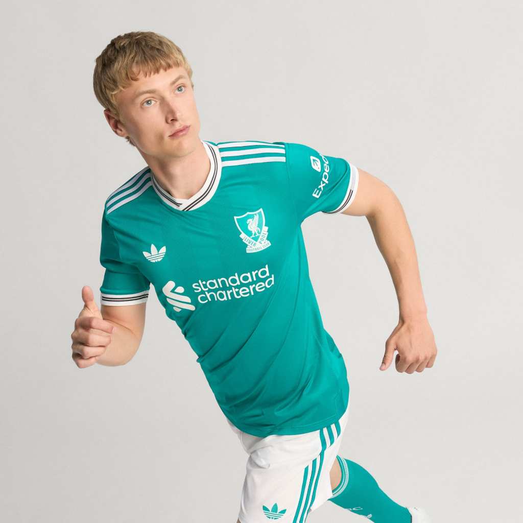 Adidas Liverpool FC 25/26 Authentic Jersey Sea Green JV6427
