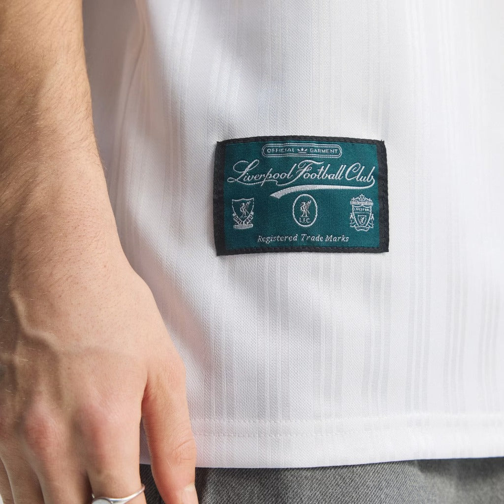 Adidas Liverpool FC AWAY Jersey 95 White Rich Green KA8093