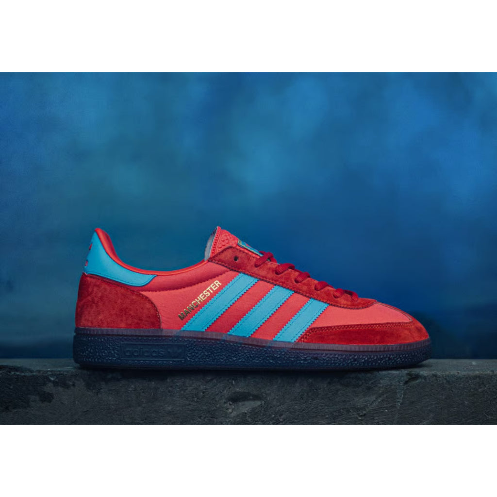 Adidas Manchester Bright Red Light Blue Aurora Blue City Series Exclusive 1/2025 Pairs In The World IH6665