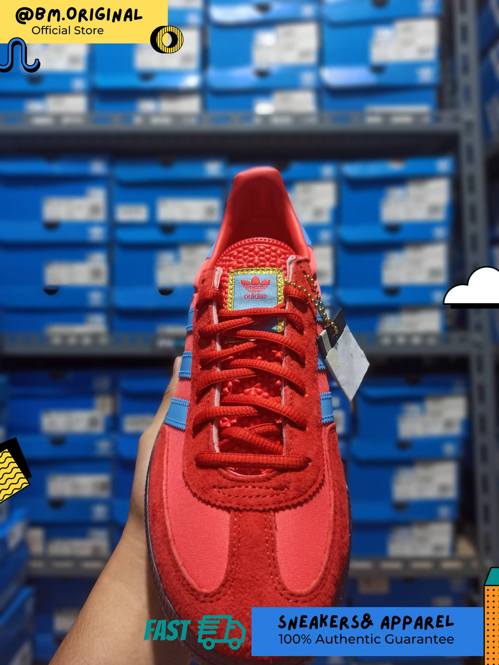 Adidas Manchester Bright Red Light Blue Aurora Blue City Series Exclusive 1/2025 Pairs In The World IH6665