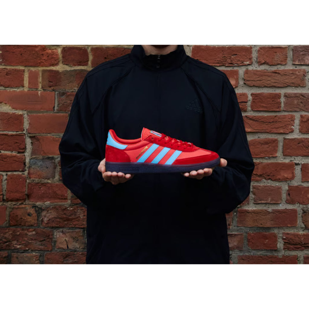 Adidas Manchester Bright Red Light Blue Aurora Blue City Series Exclusive 1/2025 Pairs In The World IH6665