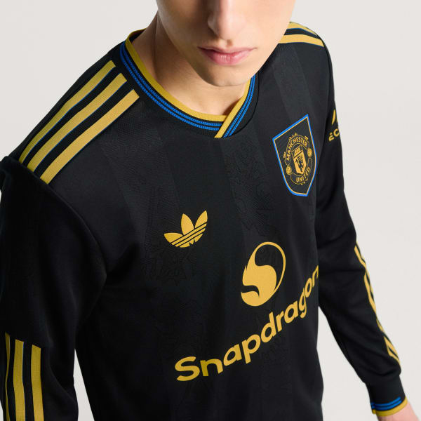 Adidas Manchester United 25/26 Authentic Long Sleve Third Jersey JP3040