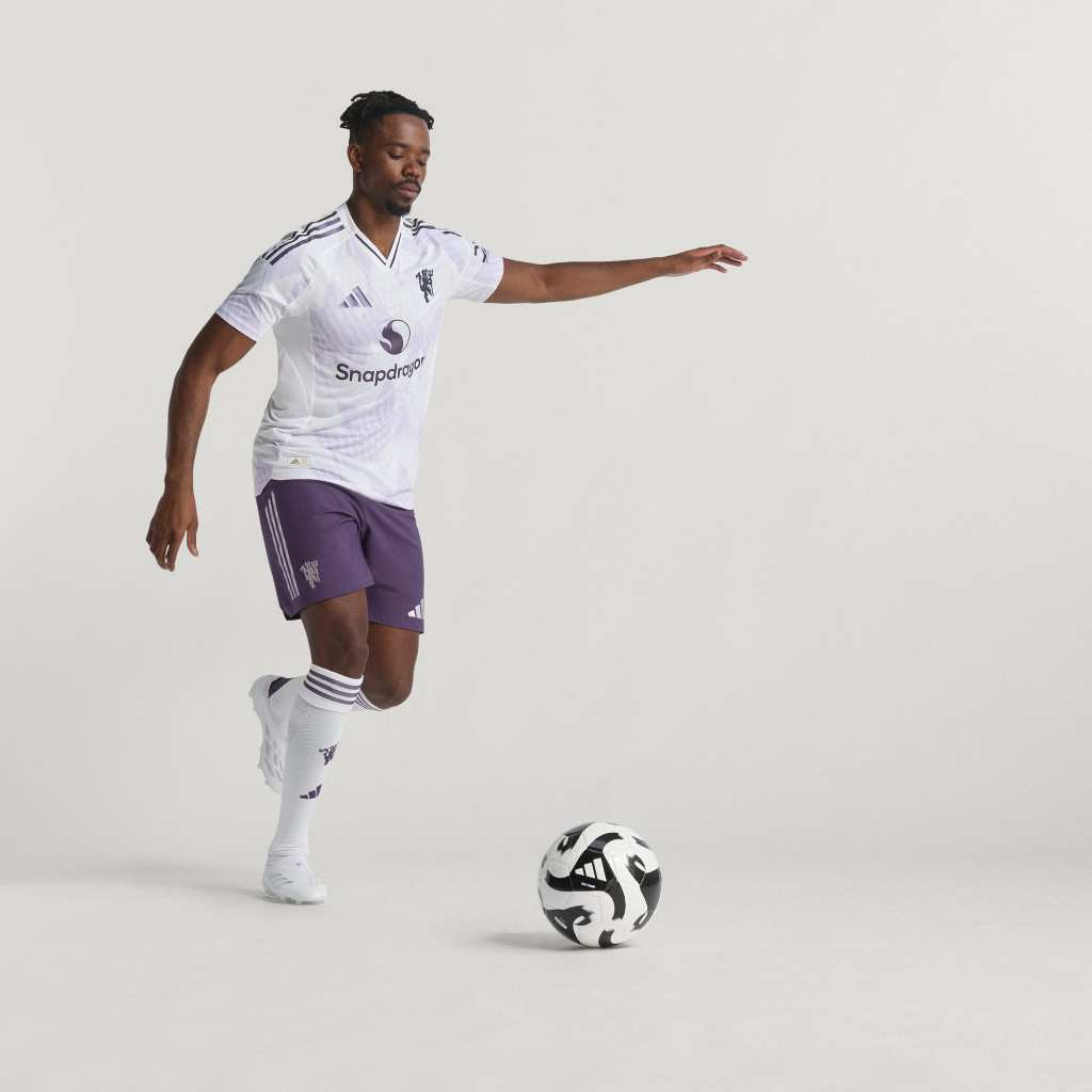 Adidas Manchester United 25/26 Away Authentic Jersey White JI7424