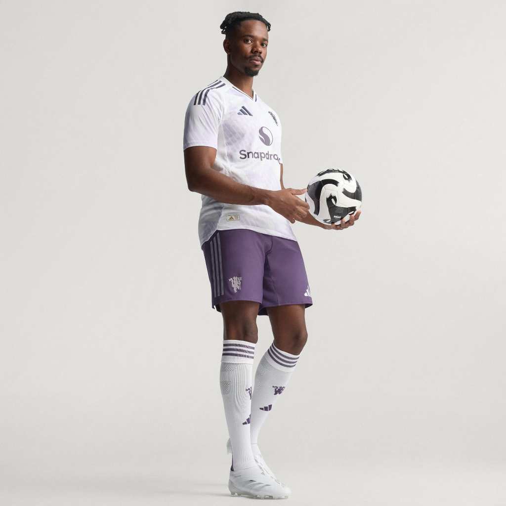 Adidas Manchester United 25/26 Away Authentic Jersey White JI7424