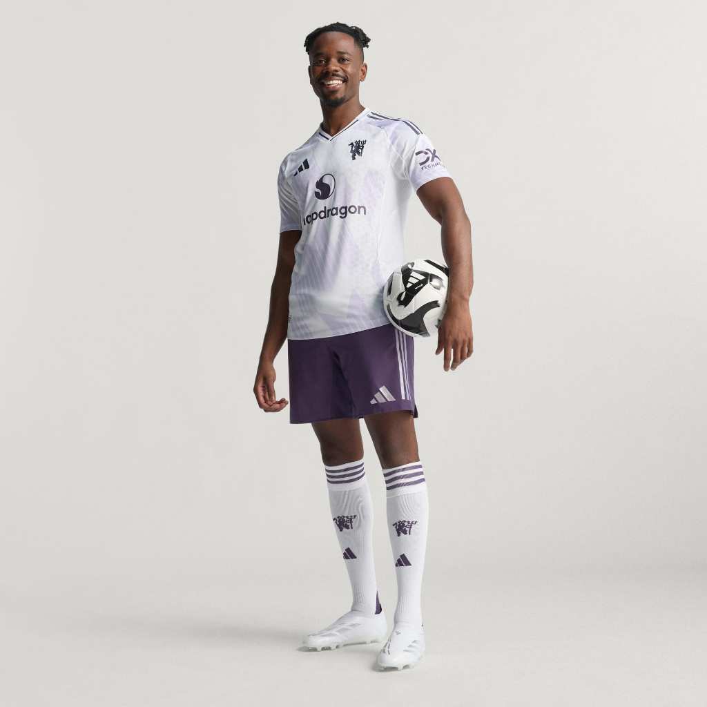 Adidas Manchester United 25/26 Away Authentic Jersey White JI7424