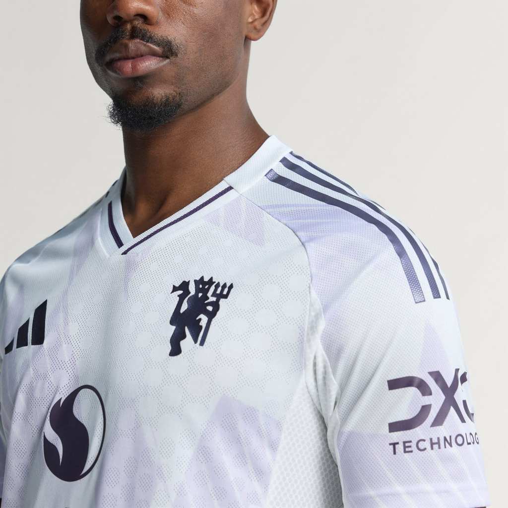 Adidas Manchester United 25/26 Away Authentic Jersey White JI7424