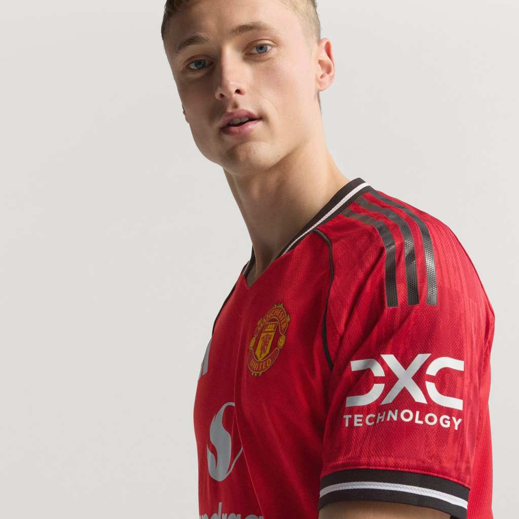 Adidas Manchester United 25/26 Home Authentic Jersey MUFC Red JI7429