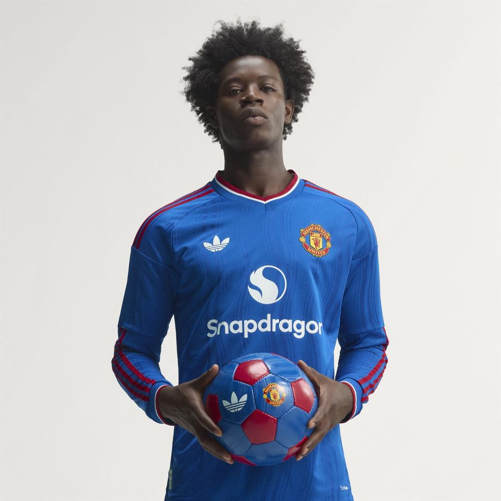 Adidas Manchester United 26/27 Away Authentic Jersey Longsleeve Royal Blue KC4806