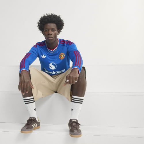 Adidas Manchester United 26/27 Away Authentic Jersey Longsleeve Royal Blue KC4806