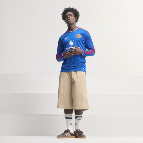 Adidas Manchester United 26/27 Away Authentic Jersey Longsleeve Royal Blue KC4806
