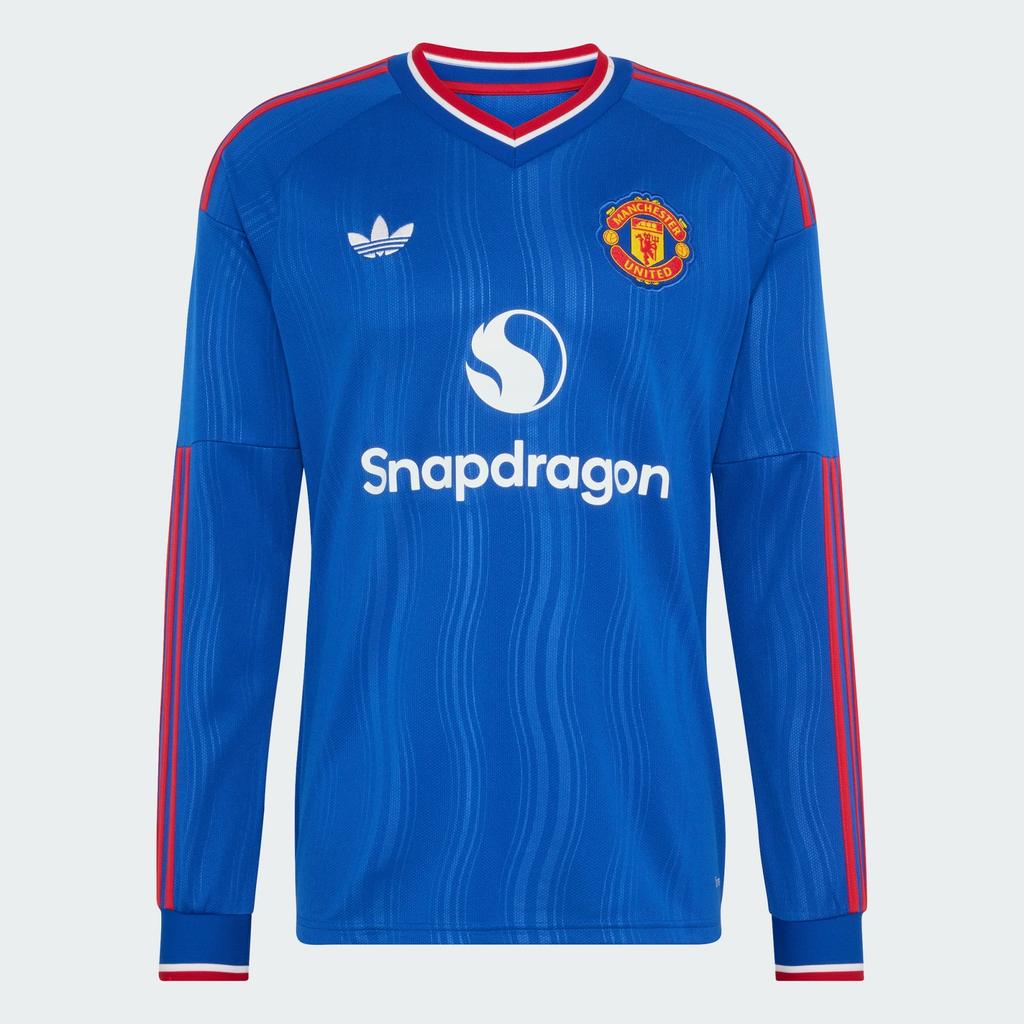 Adidas Manchester United 26/27 Away Jersey Longsleeve Royal Blue KB5555