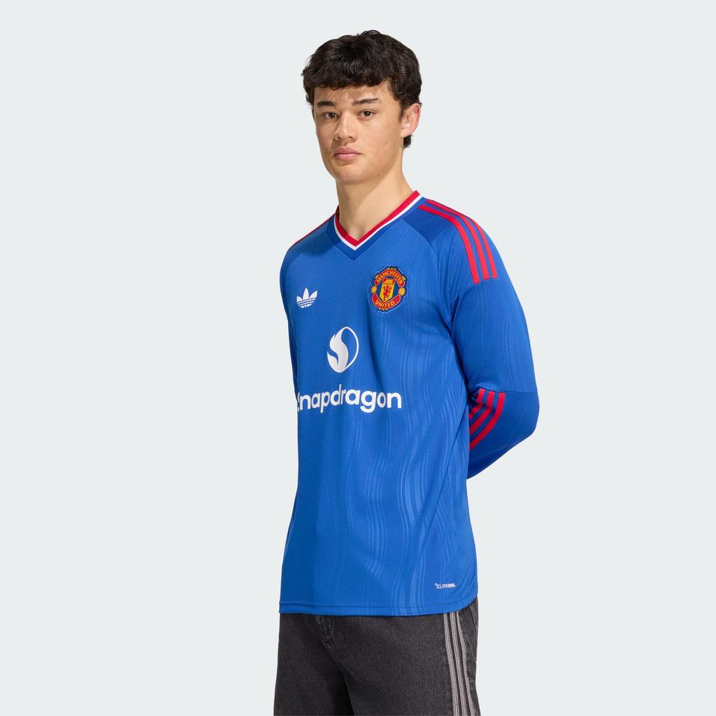 Adidas Manchester United 26/27 Away Jersey Longsleeve Royal Blue KB5555