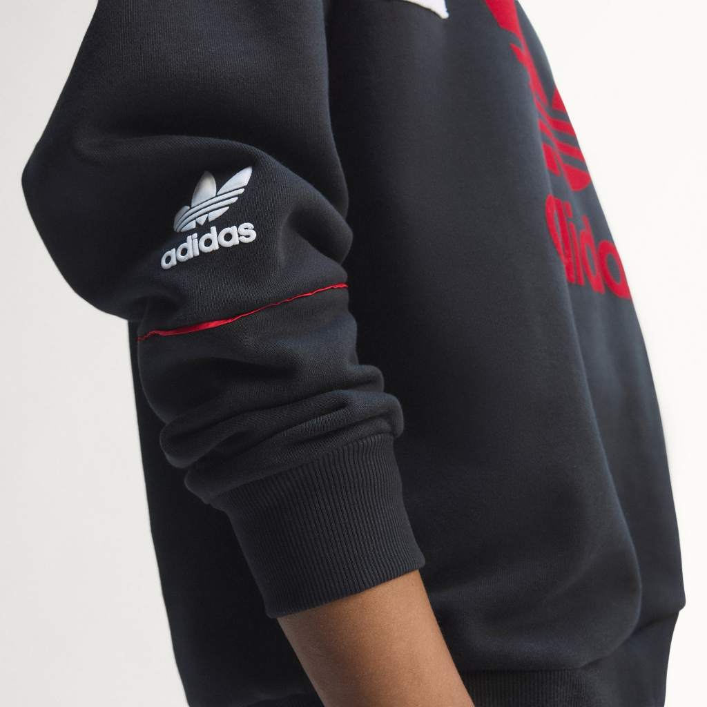 Adidas Manchester United Crew Sweat 90 Black KC6383