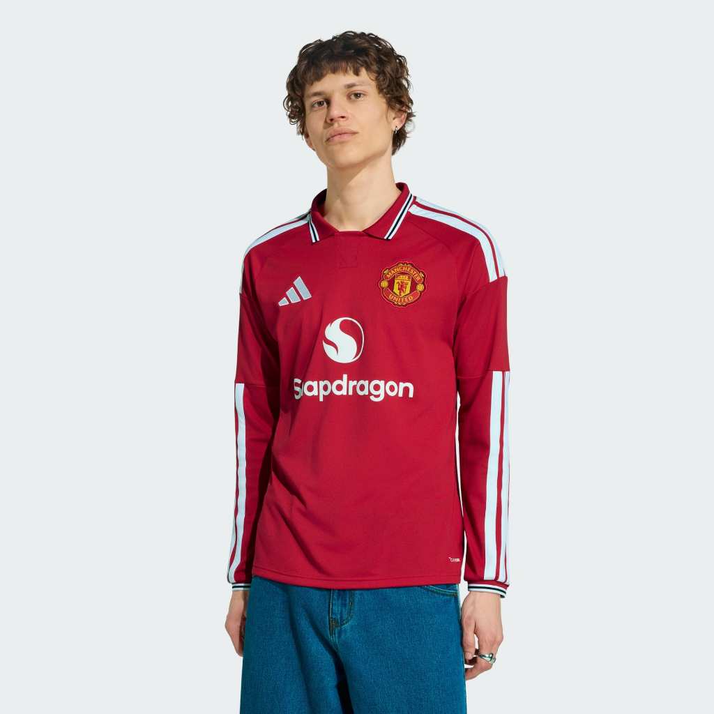 Adidas Manchester United Jersey Long Sleeve 26/27 Home MUFC RED KC4773