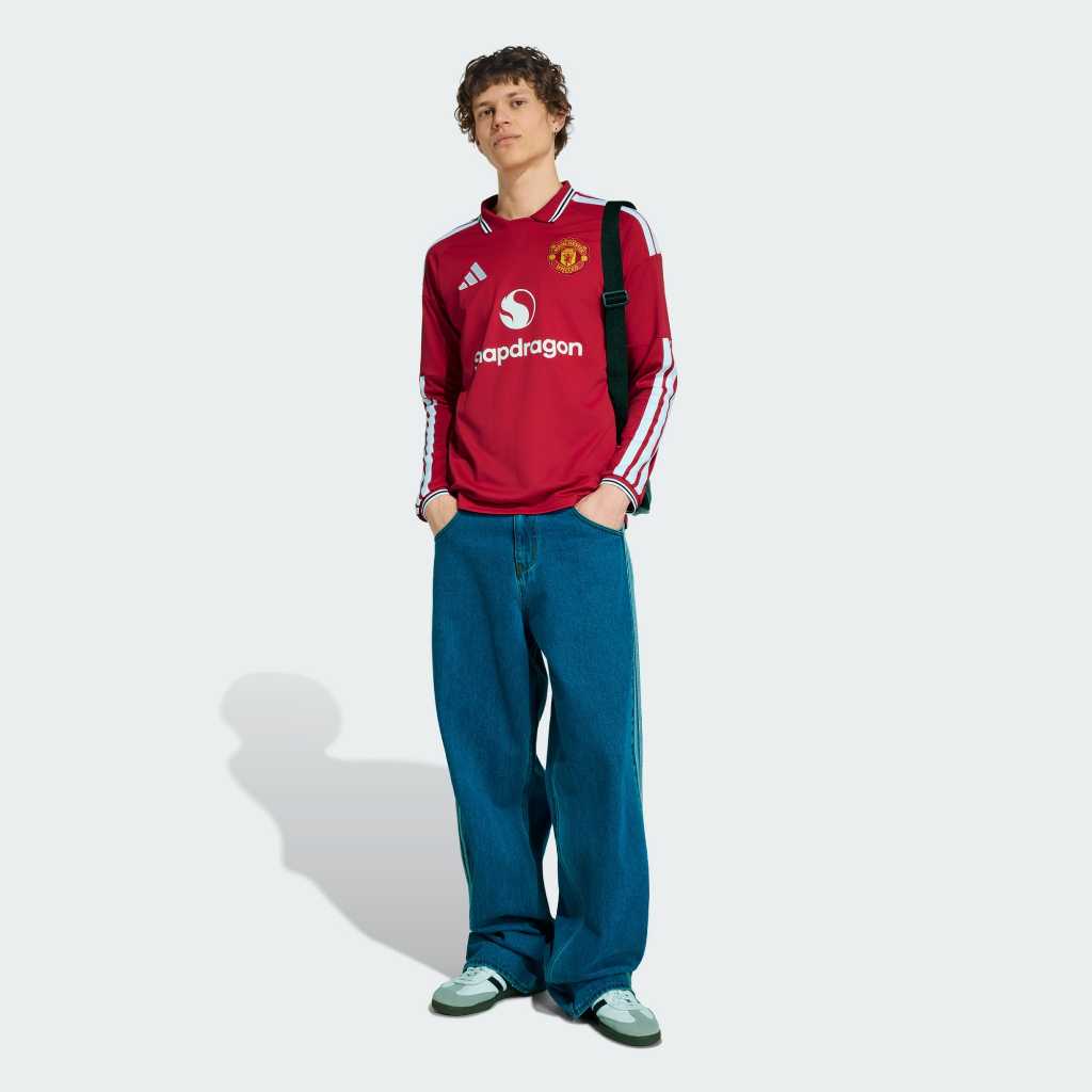 Adidas Manchester United Jersey Long Sleeve 26/27 Home MUFC RED KC4773