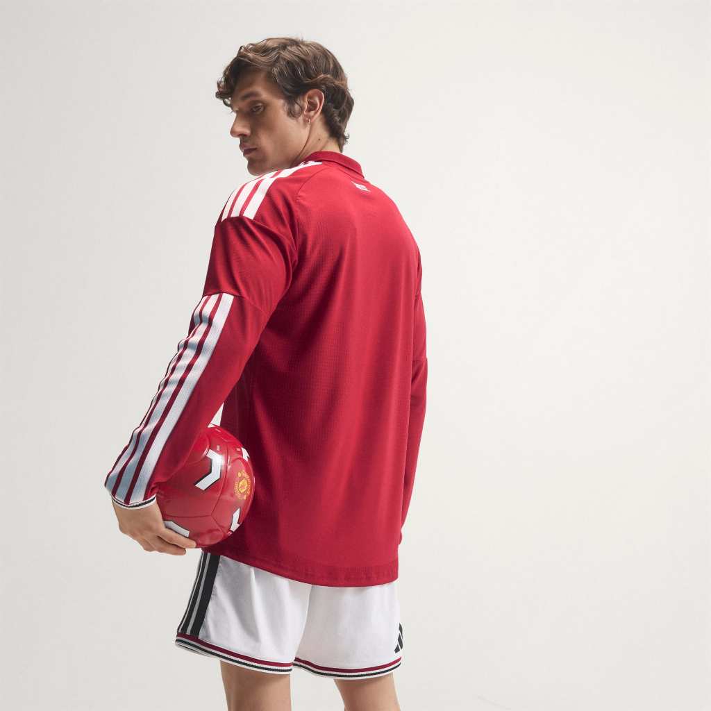 Adidas Manchester United Long Sleeve Authentic 26/27 Home MUFC Red KC4803