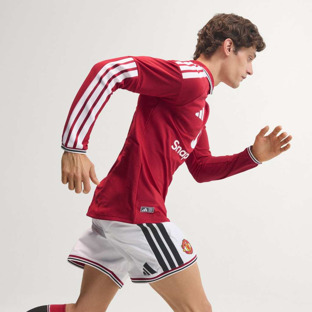 Adidas Manchester United Long Sleeve Authentic 26/27 Home MUFC Red KC4803