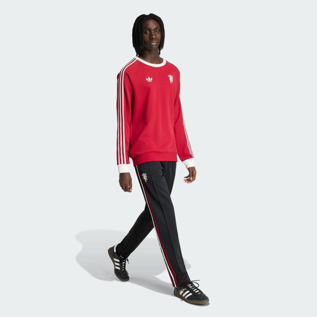 Adidas Manchester United Sweatshirt Crew Team Victory Red JM5563