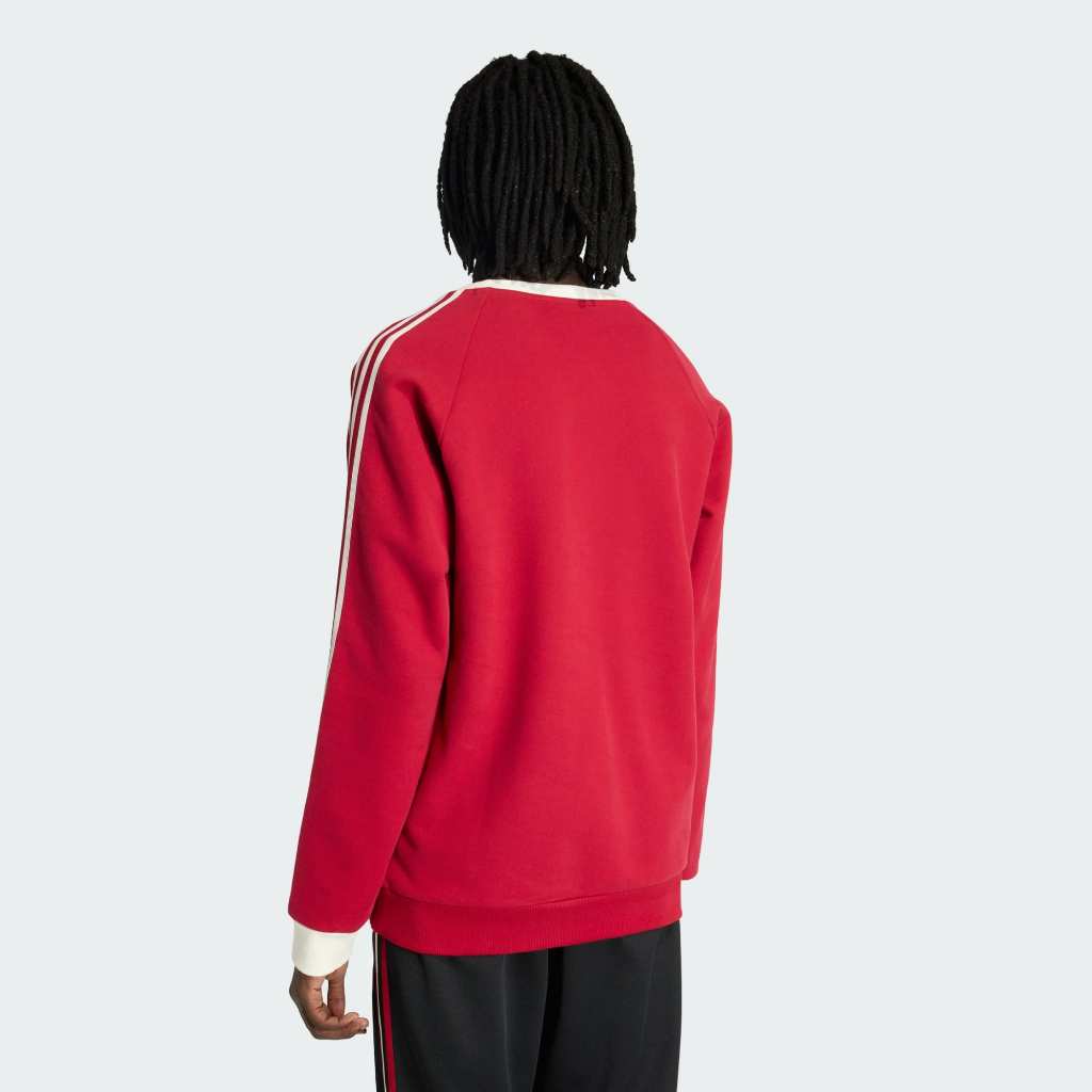 Adidas Manchester United Sweatshirt Crew Team Victory Red JM5563