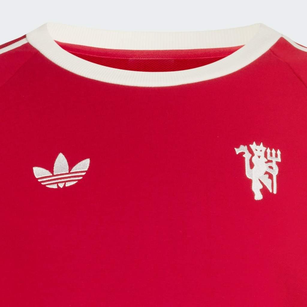 Adidas Manchester United Sweatshirt Crew Team Victory Red JM5563