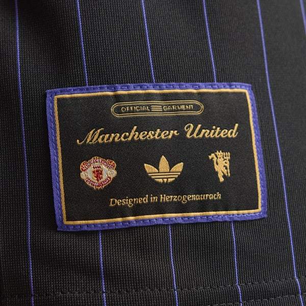 Adidas Manchester United Terrace Icons Jersey Black JN2818