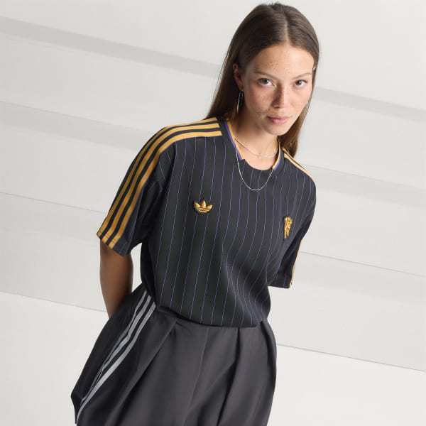 Adidas Manchester United Terrace Icons Jersey Black JN2818